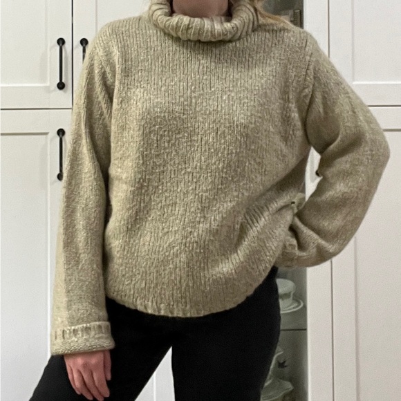 90s Oatmeal Knit Sweater - Picture 7 of 7